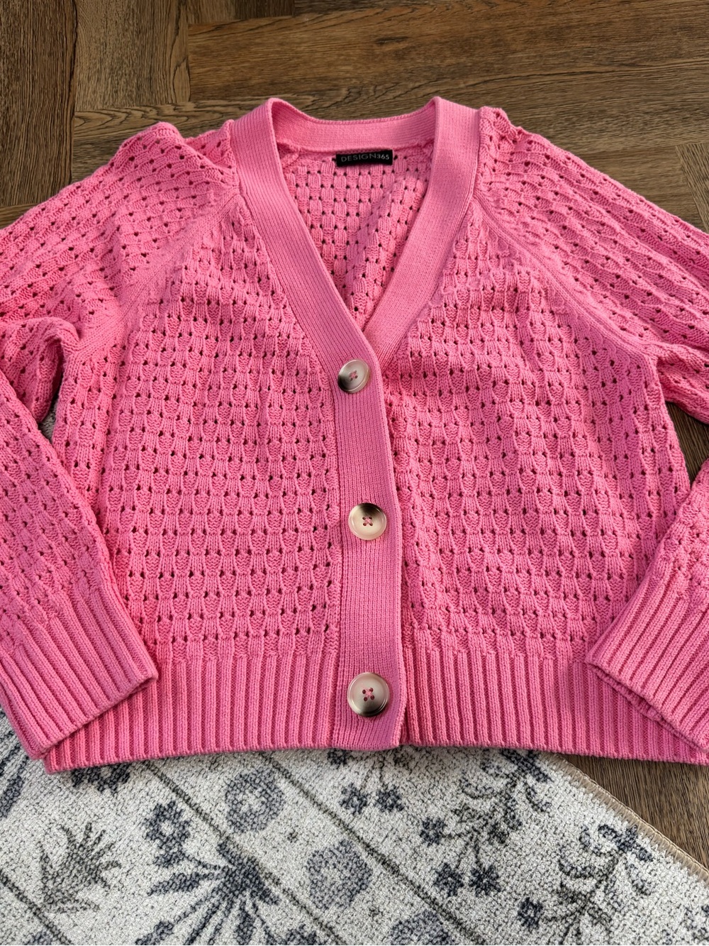 Design 365 Pink Cardigan